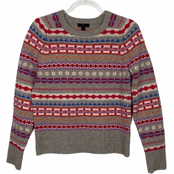 J. Crew 100% Wool Sweater size S - Picture 6 of 15